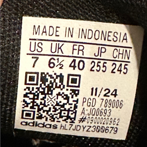 Adidas Leopard Animal Print 3 Stripes Casual Sneaker - US Womens 7 | 7.5   NEW - Picture 9 of 10